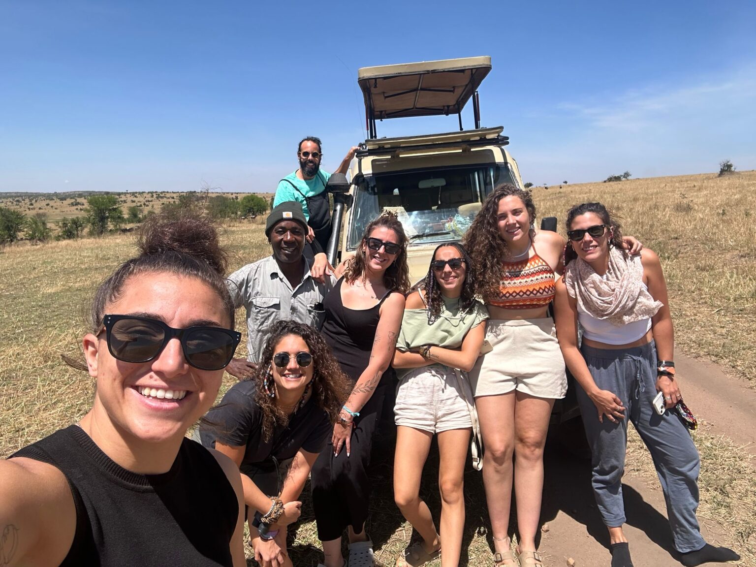 On safari